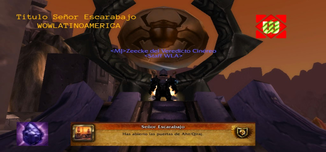 Señor Escarabajo ( WOW LATINOAMERICA )